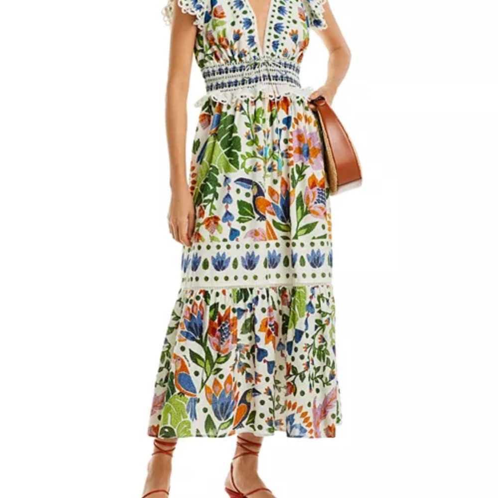 FARM Rio Summer Garden Dress
